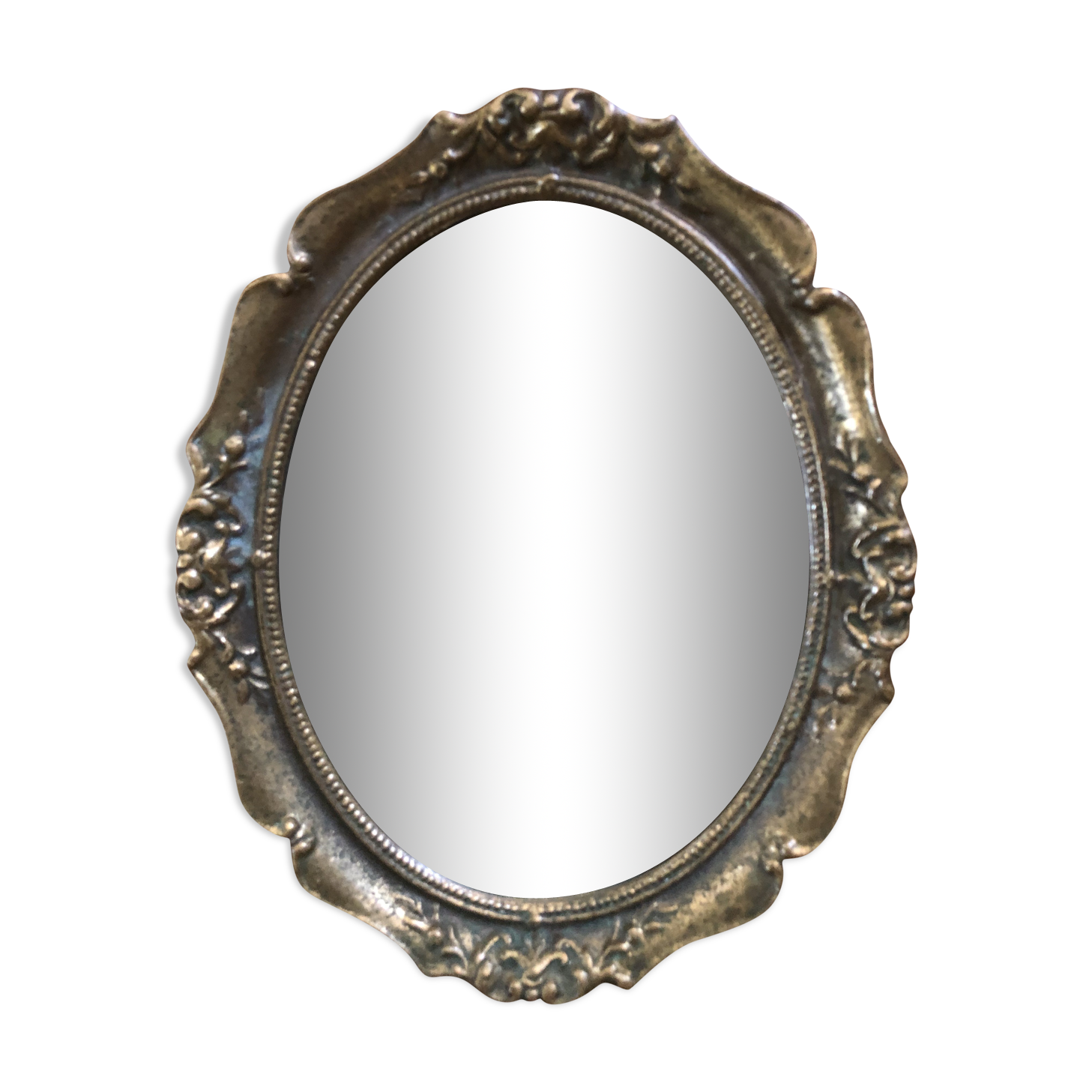 Small bronze mirror 20x26cm