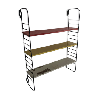 Vintage shelf Tomado pocket D.Dekker - 61 x 48 cm 1950