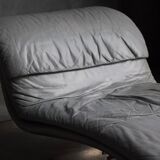 "Wave" Lounge Chair by Giovanni Offredi for Saporiti, Italy, 1974