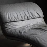 "Wave" Lounge Chair by Giovanni Offredi for Saporiti, Italy, 1974