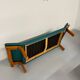 Complete living room sofa with Scandinavian design teak leather Komfort Danish