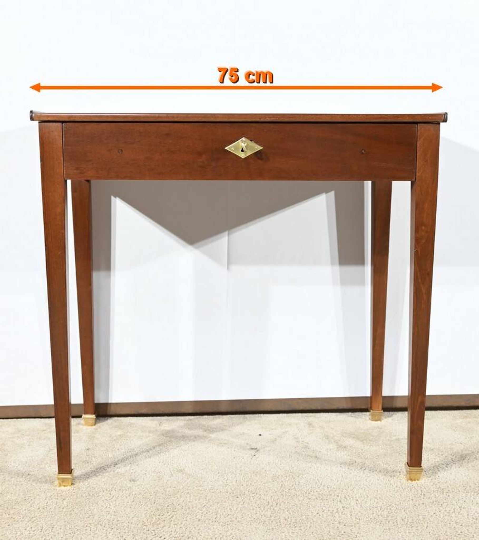 Table en acajou de Cuba, époque Directoire, début XIXème