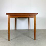 Table à manger en teck danois par Kai Kristiansen années 1960