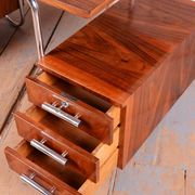Czech Bauhaus Writing Desk in Walnut attributed to A. Lurcat for Kovona, 1920s
