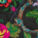 Tapis roumain tissé à la main avec la conception flora le bohème colorée 294x146cm