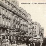 Old serving dish from the Grand Hôtel de Bruxelles