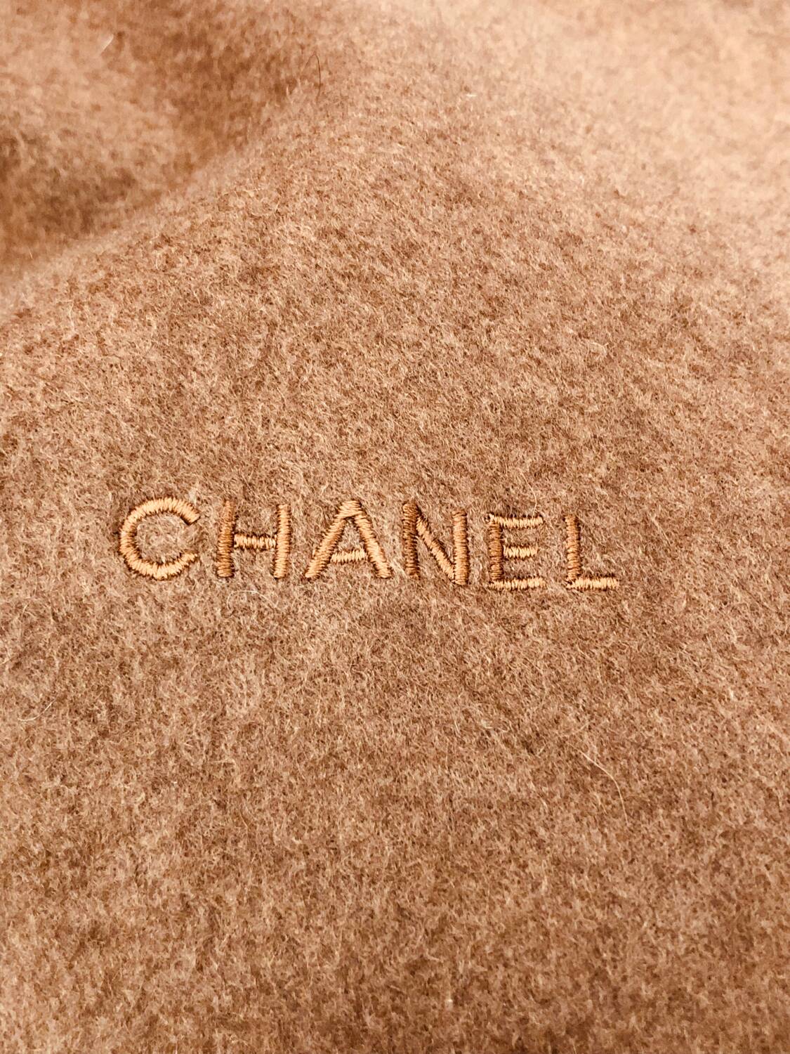 Chanel cashmere blanket