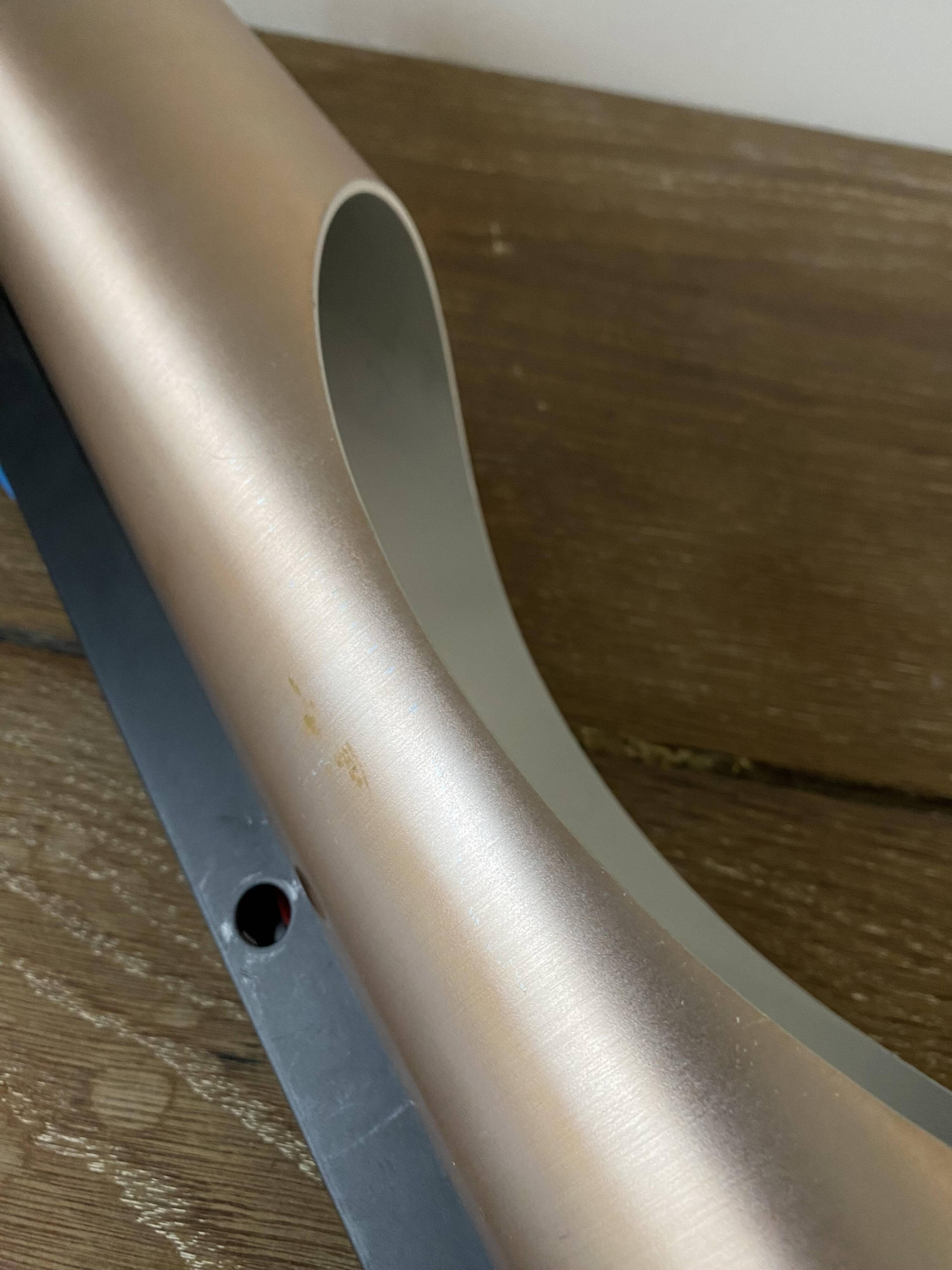 N1 Sconce Fuga XL copper / rosé wall lamp Raak Komulainen 1970 vintage