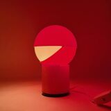 Space Age Lamp 'Sfera Notte' Gagiplast in Orange, 1970s