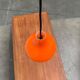 Mid-Century German Glass Pendant Lamp AH by Peill & Putzler, Set of 3