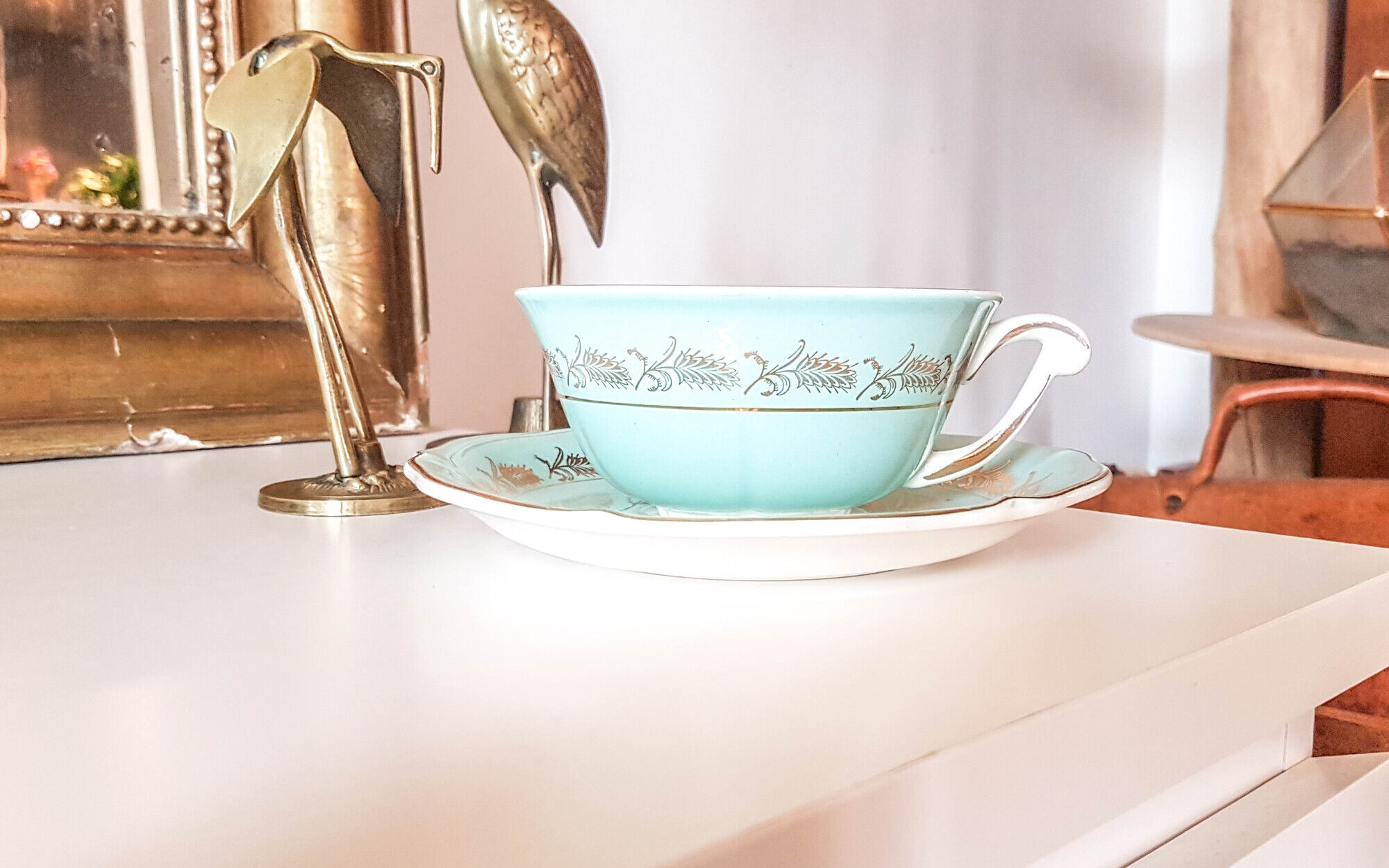 Tea service semi-porcelain céranord St Amand