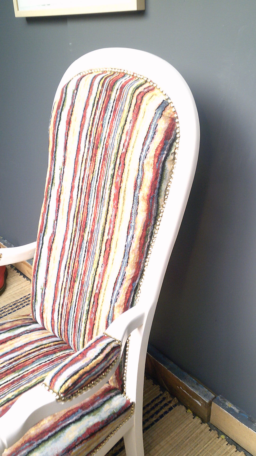 Fauteuil voltaire blanc