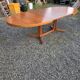 Baumann extendable table in teak from the 1960s (2 extensions)