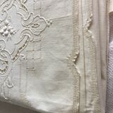Old embroidered bed set