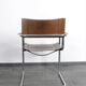 Mart Stam chairs in brown leather