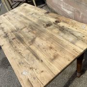 Vintage fir farm table