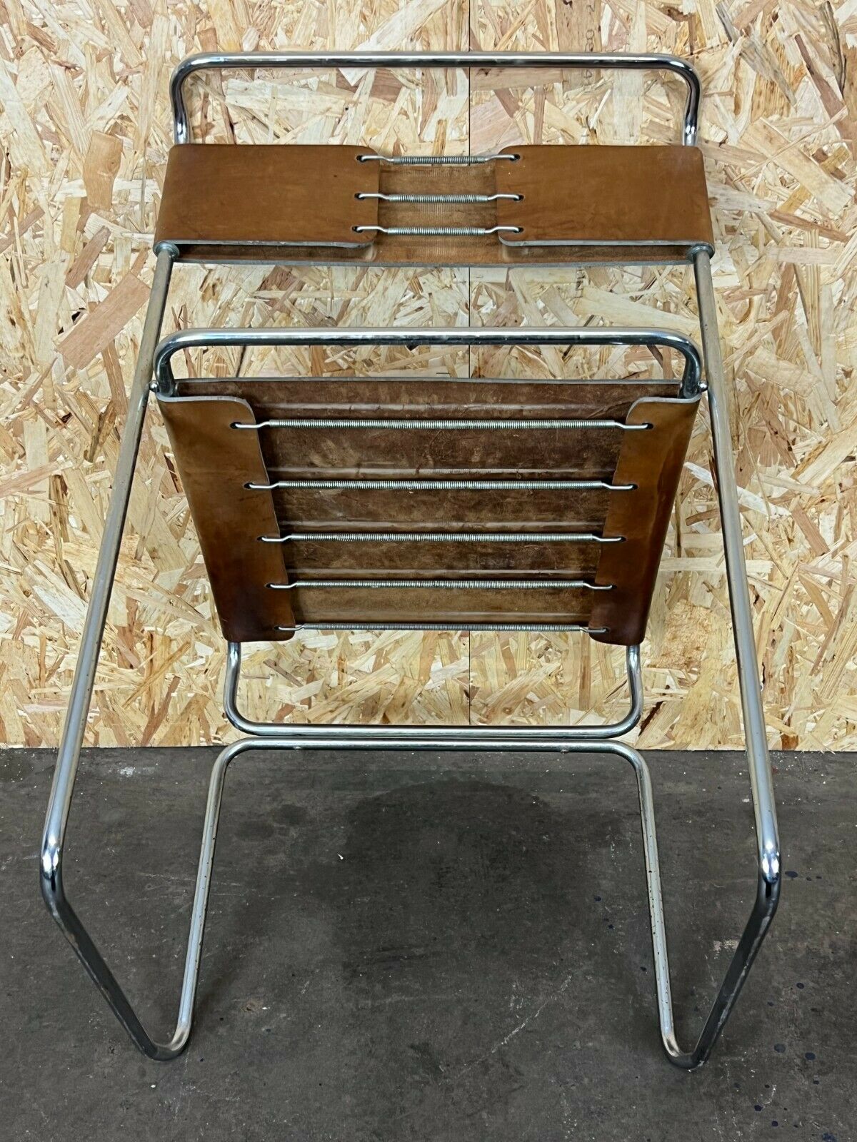 60s 70s steel suede vintage chair Giovanni Carini Planula Libellula