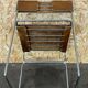 60s 70s steel suede vintage chair Giovanni Carini Planula Libellula