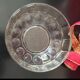 Glass salad bowl + lid