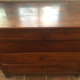 Solid wood chest of drawers