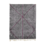 Modern Moroccan carpet grey contemporary art