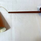 Teak and copper wall lamp Hans-Agne JAKOBSSON