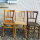 Set de six chaises Bistrot Luterma vintage