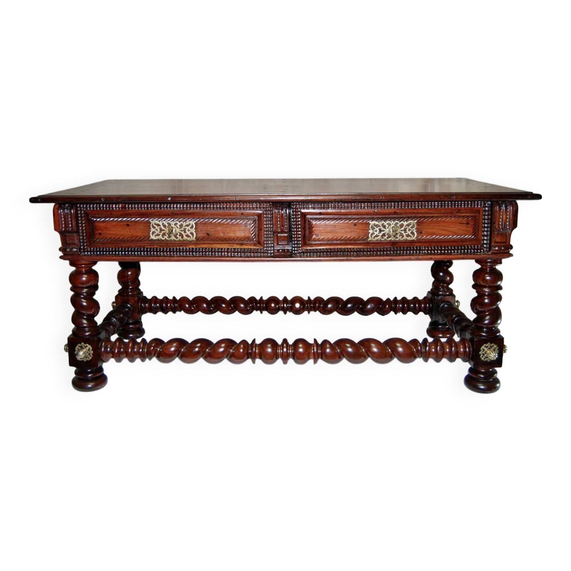 Table basse portugaise en palissandre du Brésil, XVIIIe siècle
