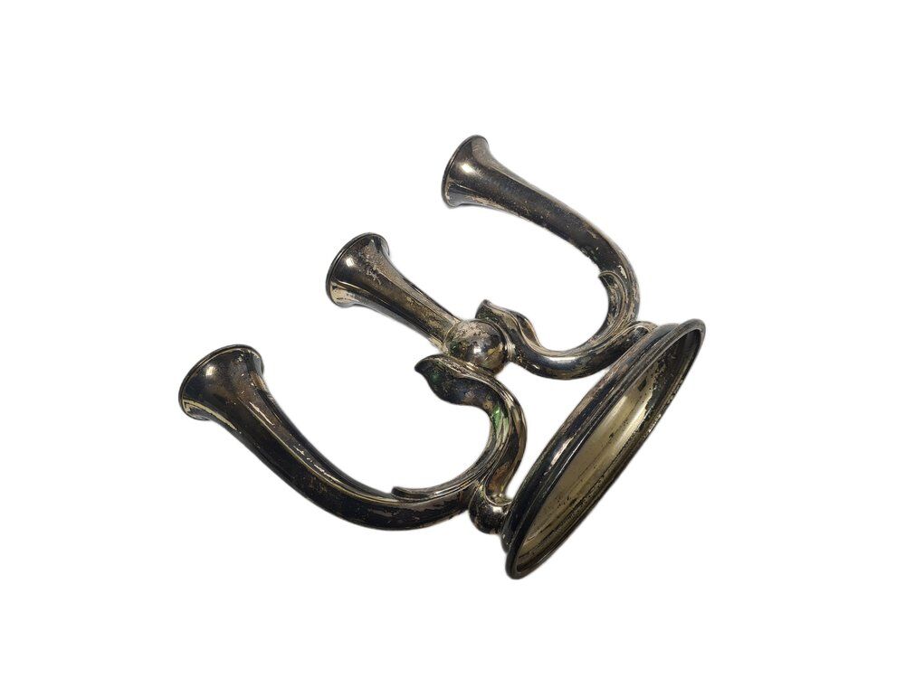 Art Deco three-armed candleholder, Germany, 1950s