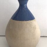 Blue and white ceramic vase