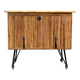 Vintage rattan bar buffet