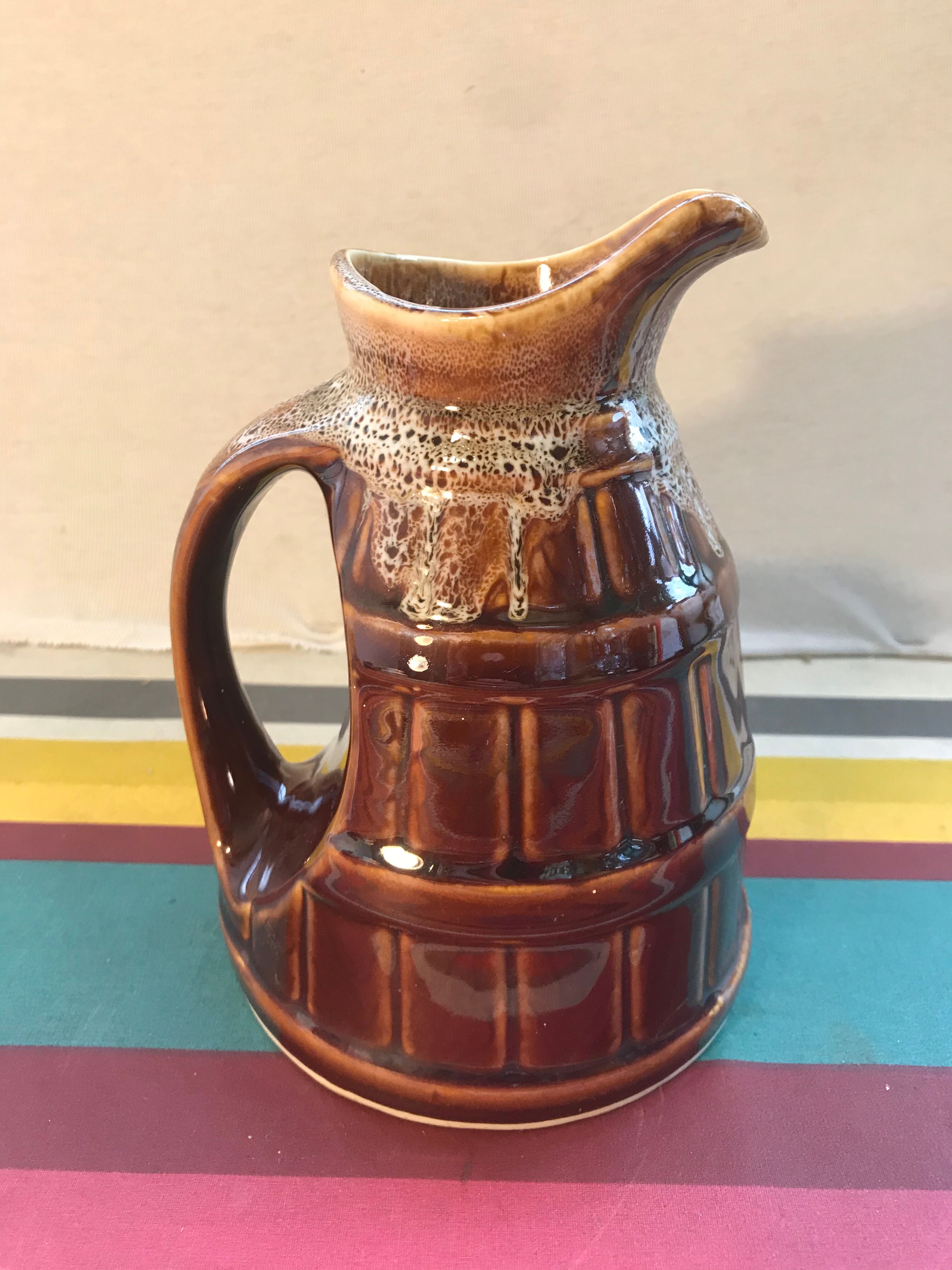 Old ceramic pitcher