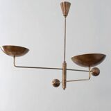 Lampe en laiton vintage, 1960