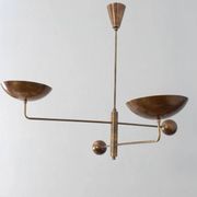 Lampe en laiton vintage, 1960