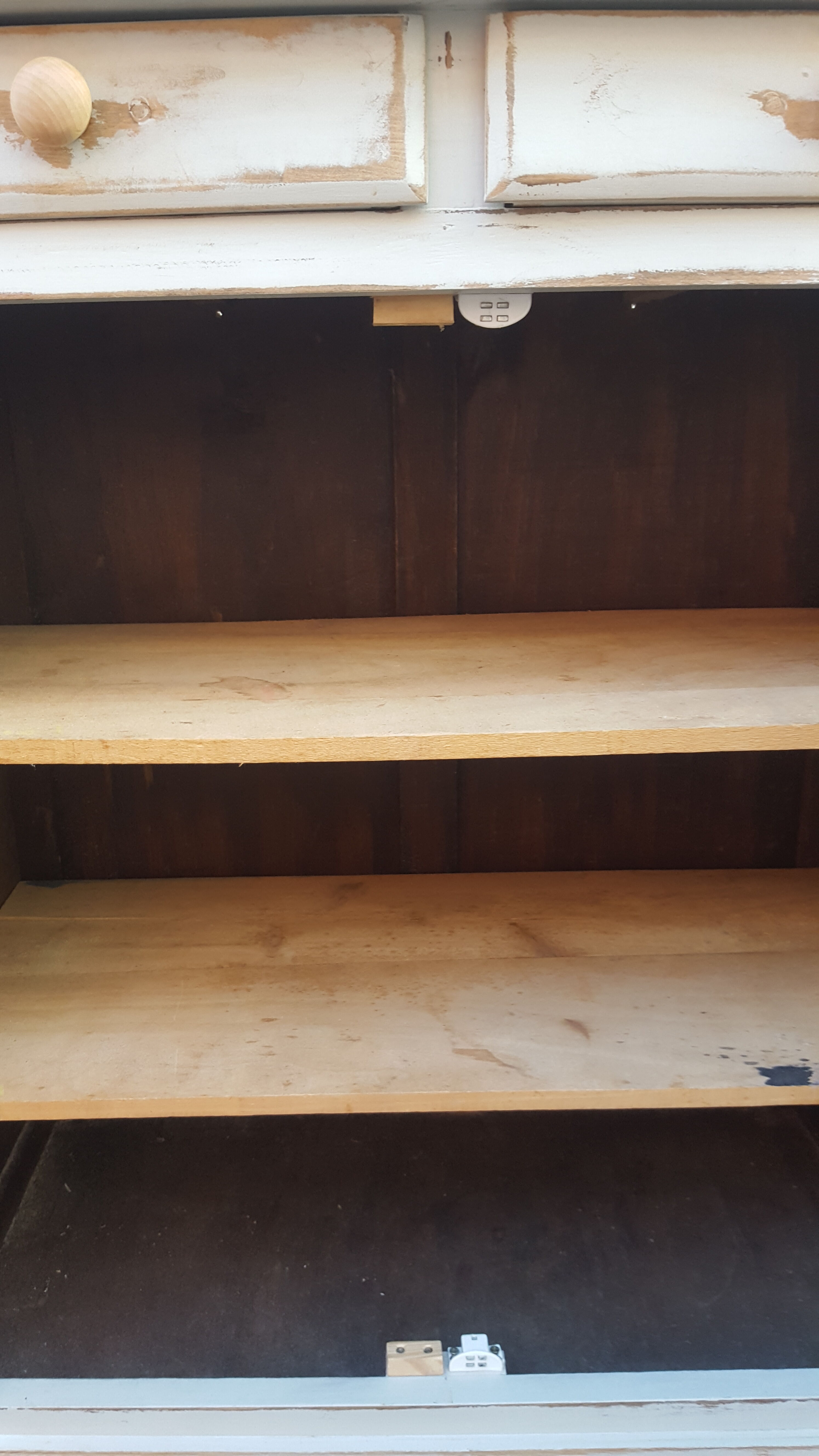 Parisian buffet patina blue grey