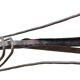 Sculpture of a religious mantis in wrought iron, 50s