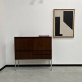 African rosewood drink cabinet, circa 1950