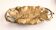French bronze tray in Oak Leaf style from the 1950s