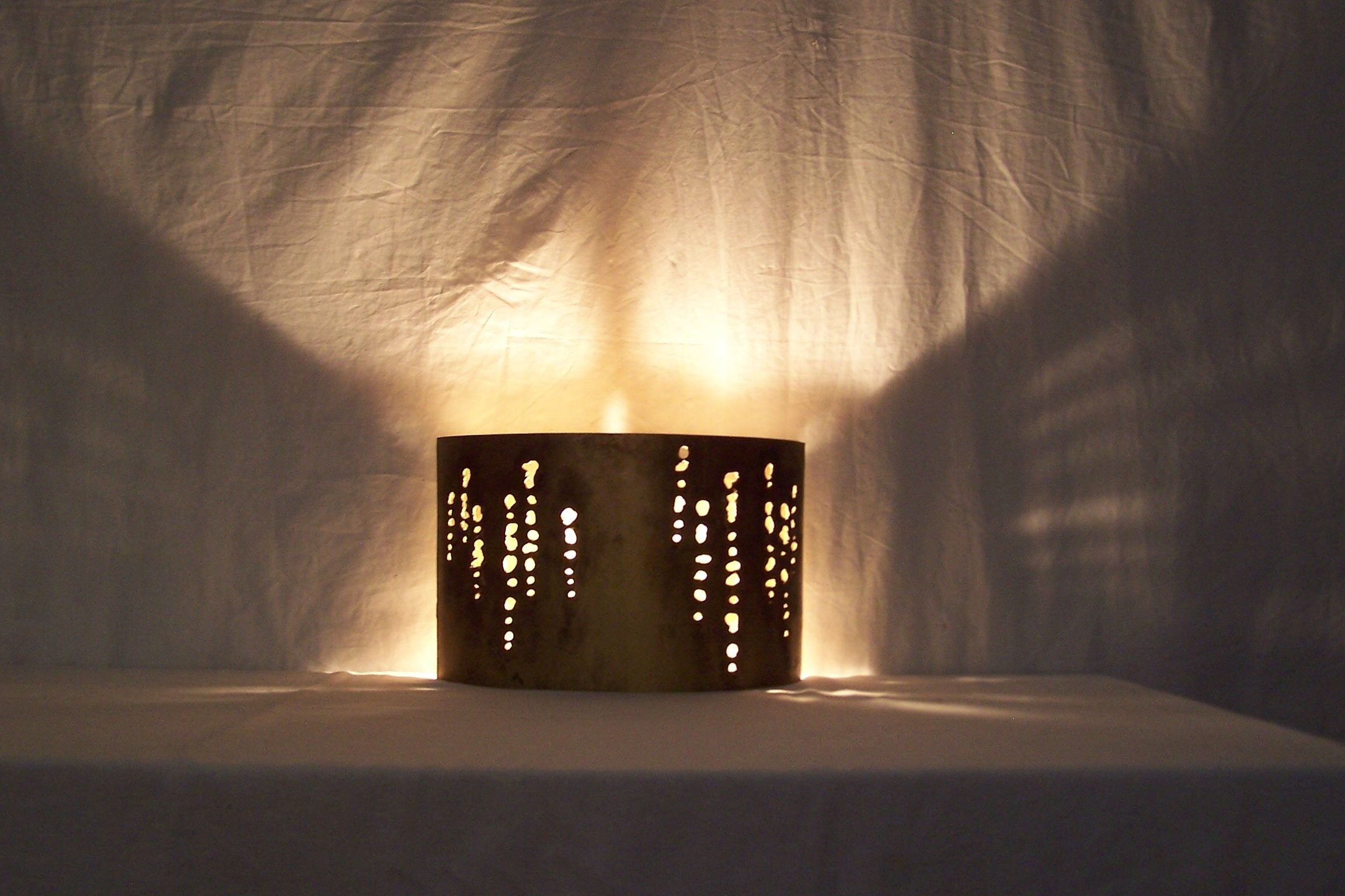 Pair of brutalist appliques - 60s/70s