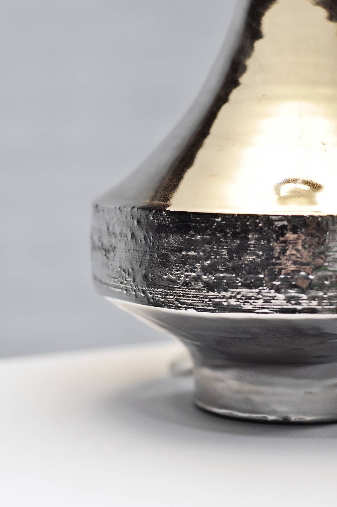 Vintage ceramic table lamp 1970s