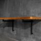 Wall-mounted console table by Charlotte Perriand, France, 1950s