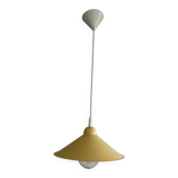 Suspension en métal jaune, années 80-90