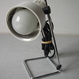 Old NF night light table lamp on vintage retro decorative metal base