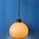 Vintage space age mushroom pendant lamp