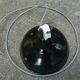 Suspension lampshade lacquered metal industrial style, retro 1950s