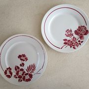 Set of five iron earth plates