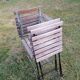 Lot de 6 chaises pliantes de jardin vintage