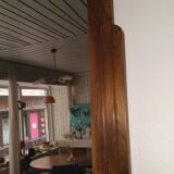 Mirror wood massive art deco years 30 82x75cm