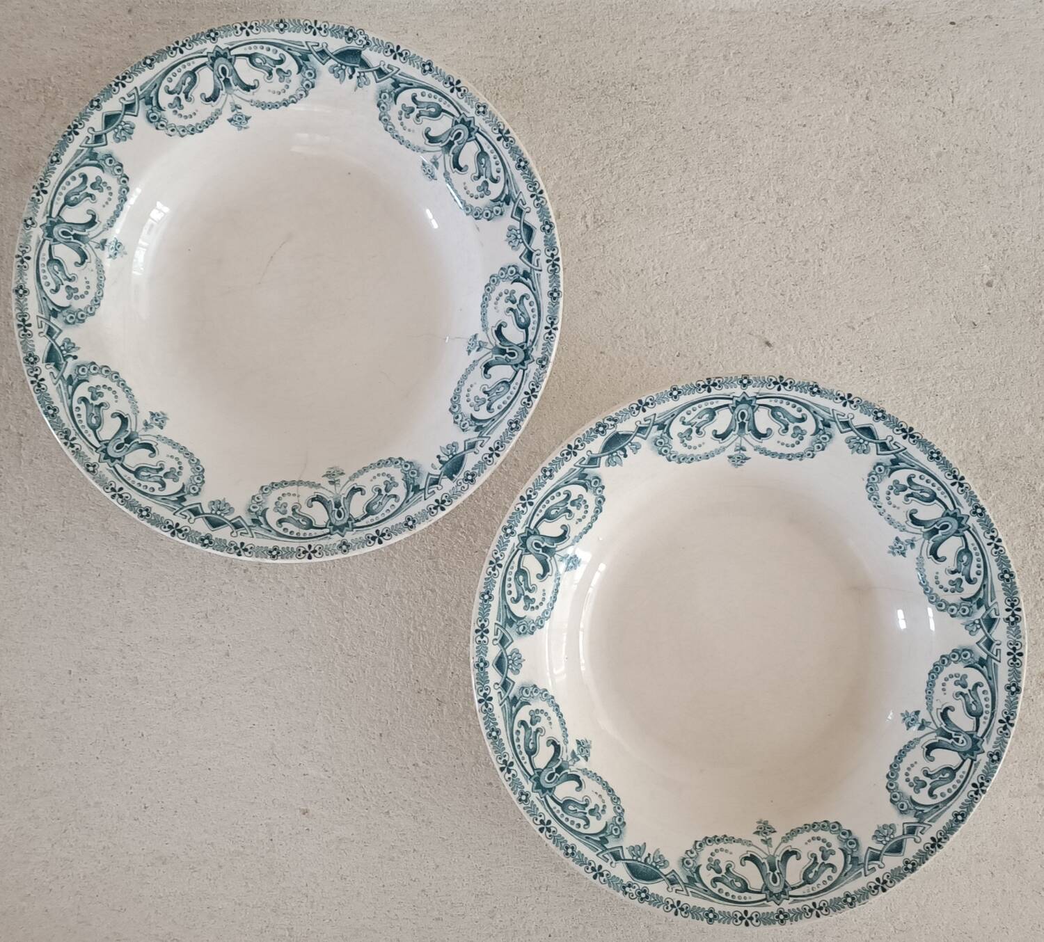 2 iron earth plates, Garland model