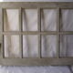 Old rectangular wooden window
